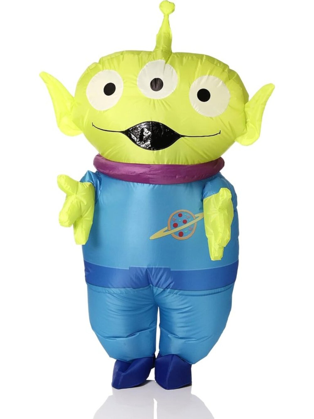 Inflatable Unisex Alien Costume for Adults - Fun Party Outfit & Halloween Gear